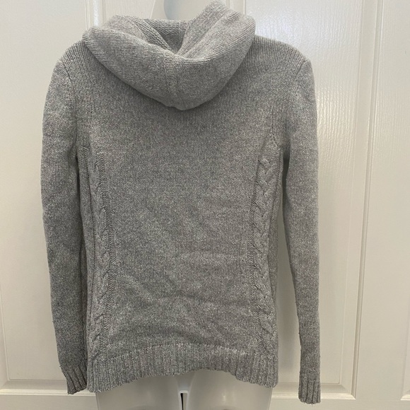 VINEYARD VINES Gray Hooded Cardigan S - Picture 2 of 2
